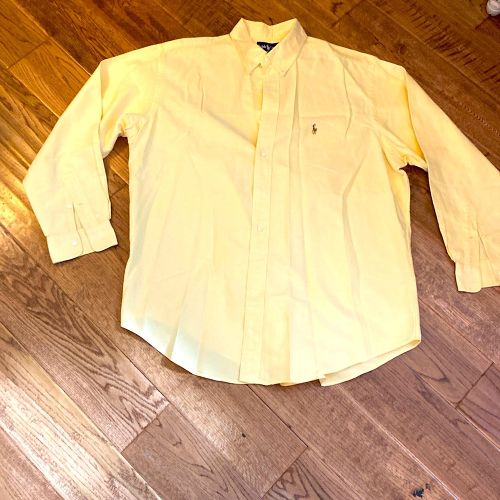 Men’s Ralph Lauren button-down long sleeve shirt